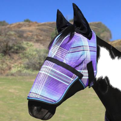 Show full view: Kensington Protective Products Horse Fly Mask with Removable Nose, Lavender Mint, Large slide 2 of 9