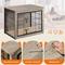 Show in main carousel: Yaheetech Multi-functional Wooden Dog Crate, Gray, 32-in slide 5 of 7