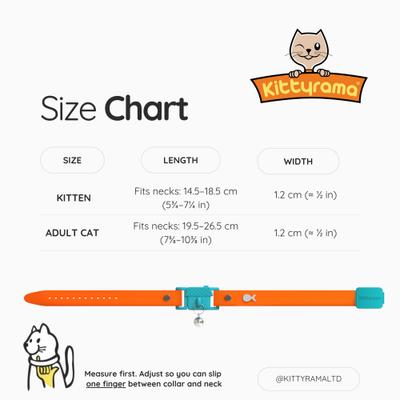 Show full view: Kittyrama Do Not Feed Cat Collar, Pearl slide 6 of 7