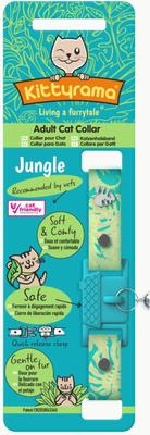 Show full view: Kittyrama Breakaway Adjustable Cat Collar, Jungle slide 4 of 7