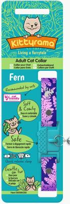 Show full view: Kittyrama Breakaway Adjustable Cat Collar, Fern slide 4 of 7