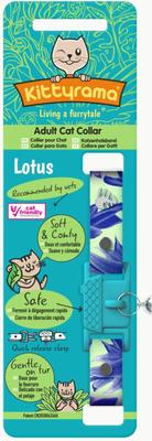 Show full view: Kittyrama Breakaway Adjustable Cat Collar, Lotus slide 4 of 7