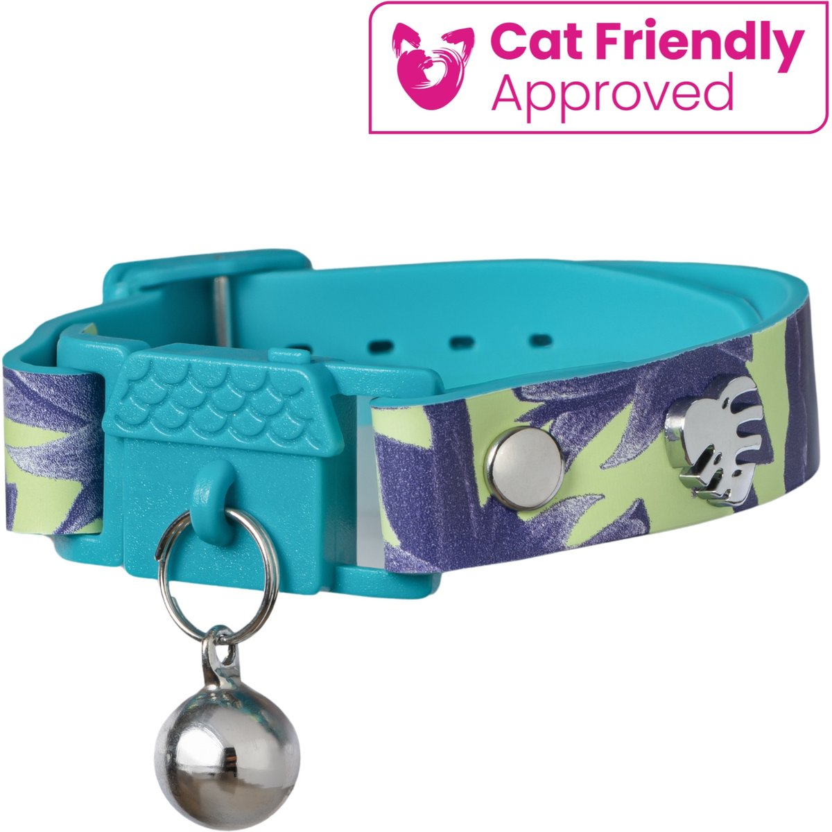 Kittyrama Kitten Breakaway Adjustable with Bell Cat Collar, Lotus