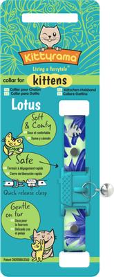 Show full view: Kittyrama Kitten Breakaway Adjustable Cat Collar, Lotus slide 4 of 7
