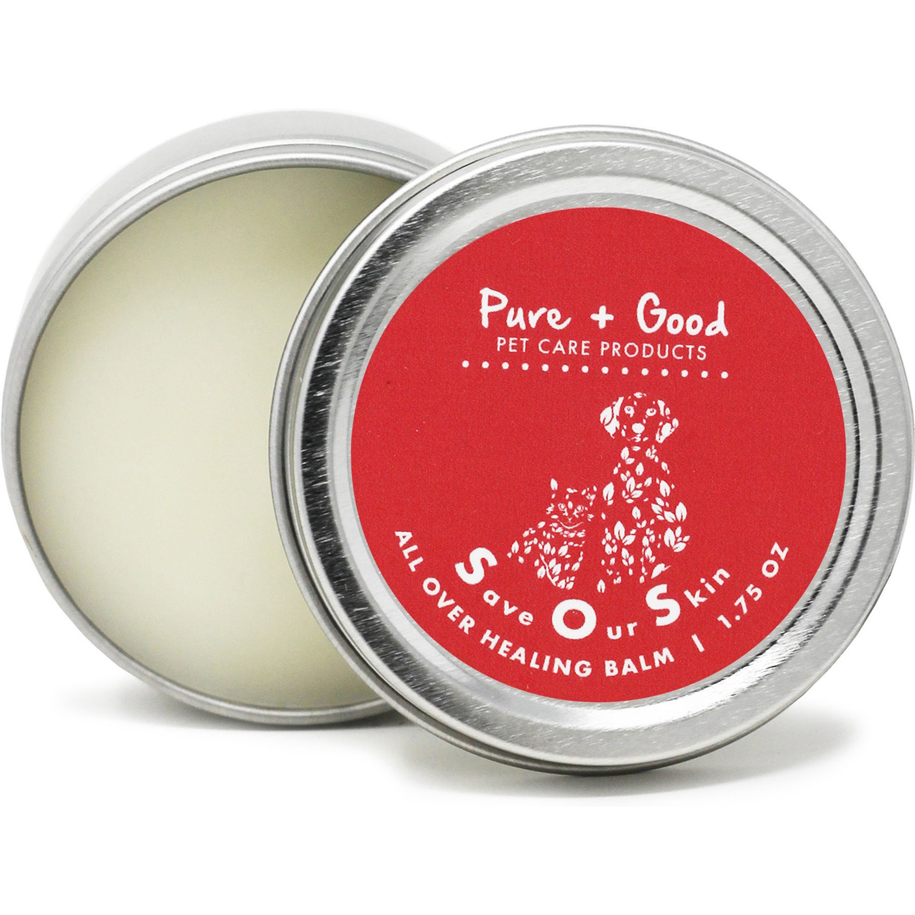 Pure + Good S.O.S All Over Healing Dog & Cat Balm, 1.75-oz