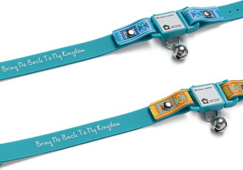 Show full view: Kittyrama I Have A Home Cat Collar, River slide 2 of 8