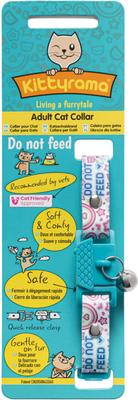 Show full view: Kittyrama Do Not Feed Cat Collar, Pearl slide 3 of 7