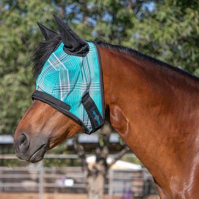 Show full view: Kensington Protective Products Horse Fly Mask with Removable Nose, Atlantis, Large slide 5 of 8