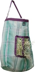 Kensington Protective Products 2 Flake Horse Hay Bag with Rim, Imperial Jade