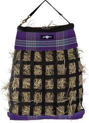 Kensington Protective Products 2 Flake Slow Feed Horse Hay Bag with Rim, Lavender Mint, Large