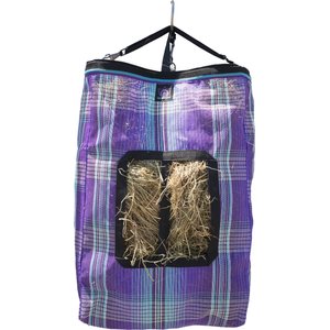 Kensington Protective Products 2 Flake Horse Hay Bag with Rim, Lavender Mint