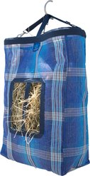 Kensington Protective Products 2 Flake Horse Hay Bag with Rim, Kentucky Blue