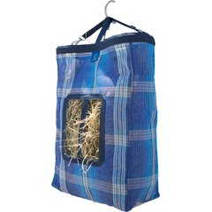 Kensington Protective Products 2 Flake Horse Hay Bag with Rim, Kentucky Blue