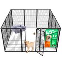 FXW Homeplus Indoor Dog Playpen, Black, 45-in, 12-panel