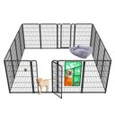 FXW Homeplus Indoor Dog Playpen, Black, 45-in, 16-panel