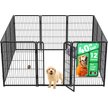 Show in main carousel: FXW Homeplus Indoor Dog Playpen, Black, 40-in, 12-panel slide 1 of 9