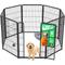 Show in main carousel: FXW Homeplus Indoor Dog Playpen, Black, 40-in, 8-panel slide 1 of 9