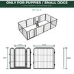 Show in main carousel: FXW Homeplus Indoor Dog Playpen, Black, 24-in, 12-panel slide 7 of 9