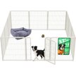 Show in main carousel: FXW Homeplus Indoor Dog Playpen, White, 32-in, 12-panel slide 1 of 9