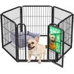Show in main carousel: FXW Homeplus Indoor Dog Playpen, Black, 24-in, 6-panel slide 1 of 9