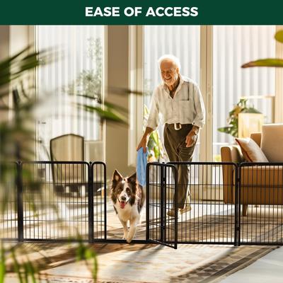 Show full view: FXW Homeplus Indoor Dog Playpen, Black, 32-in, 6-panel slide 4 of 9