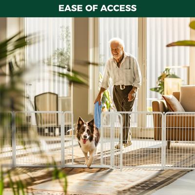 Show full view: FXW Homeplus Indoor Dog Playpen, White, 32-in, 8-panel slide 5 of 10