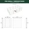 Show in main carousel: FXW Homeplus Indoor Dog Playpen, White, 32-in, 12-panel slide 7 of 9