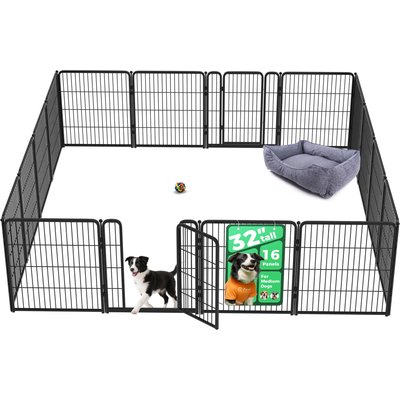 FXW FXW Homeplus Indoor Dog Playpen, 32-in, 16-panel