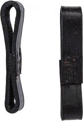 Camelot Leather Horse Bit Loops, Black slide 2 of 2