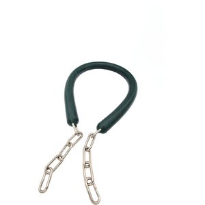 Equi-Essentials EQ Rubber Horse Stall Chain, Dark Green