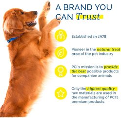 Pet Center Chicken Dumbbells Rawhide Dog Treats, 1-lb jar slide 2 of 6