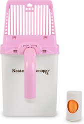 Neater Pets Neater Scooper XL Direct-to-Bag Cat Litter Scoop, 6 x 3 x 11-in, Pink