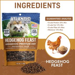 Atlantic Rush Hedgehog Feast Small animal Treats, 32-oz bag slide 2 of 7
