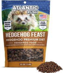 Atlantic Rush Hedgehog Feast Small animal Treats, 32-oz bag