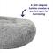Show in main carousel: Frisco Long Faux Fur Donut Cat & Dog Bed, Smoky Gray, Medium slide 5 of 10