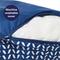 Show in main carousel: Frisco Orthopedic Pillow Cat & Dog Bed with Removable Cover, Navy Herringbone, Large slide 6 of 9