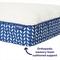 Show in main carousel: Frisco Orthopedic Pillow Cat & Dog Bed with Removable Cover, Navy Herringbone, Large slide 5 of 9