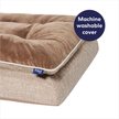Show in main carousel: Frisco Plush Orthopedic Pillowtop Dog Bed w/Removable Cover, Beige, XX-Large slide 5 of 9
