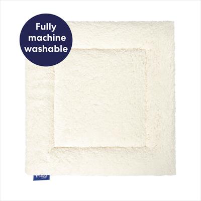 Show full view: Frisco Sherpa Reversible Cat Mat, Navy Herringbone slide 5 of 8