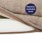 Show in main carousel: Frisco Plush Orthopedic Front Bolster Cat & Dog Bed w/Removable Cover, Beige, Large slide 5 of 9