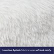 Show in main carousel: Frisco Long Faux Fur Donut Cat & Dog Bed, Silver, Medium slide 4 of 10