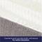 Show in main carousel: Frisco Plush Orthopedic Front Bolster Cat & Dog Bed w/Removable Cover, Gray, Large slide 4 of 9