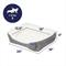 Show in main carousel: Frisco Sherpa Bolster Cat & Dog Bed, Gray, Small slide 2 of 9