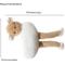 Show in main carousel: PetRageous Designs Athena Plush Lamb Oversized Stuffed Squeak Toy, White, 19-in slide 2 of 3