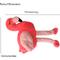 Show in main carousel: PetRageous Designs Josey Plush Flamingo Oversized Stuffed Squeak Toy, Pink, 19-in slide 2 of 3