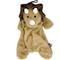 Show in main carousel: PetRageous Designs Wyatt 20-in Dino Stuffless Squeak & Crinkle Plush Dog Toy, Brown slide 1 of 5