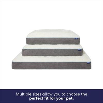 Show full view: Frisco Orthopedic Pillow Cat & Dog Bed with Removable Cover, Gray, X-Large slide 7 of 10