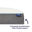 Show in main carousel: Frisco Orthopedic Pillow Cat & Dog Bed with Removable Cover, Gray, X-Large slide 4 of 9