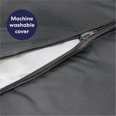 Show full view: Frisco Orthopedic Sofa Cat & Dog Bed with Removable Cover, Gray, X-Large slide 6 of 10