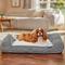 Show in main carousel: Frisco Orthopedic Sofa Cat & Dog Bed with Removable Cover, Gray, Medium slide 1 of 11